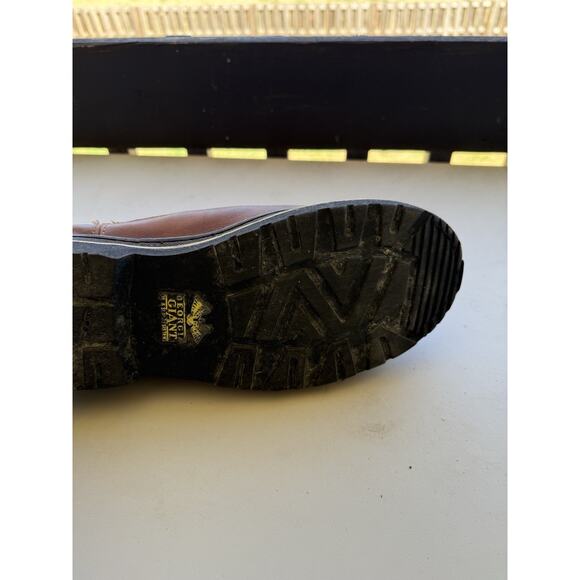 Mens Georgia Boot Co Boots Size 12 Wide Slip On Leather Shoes Giant Romeo GR274 - Picture 5 of 7